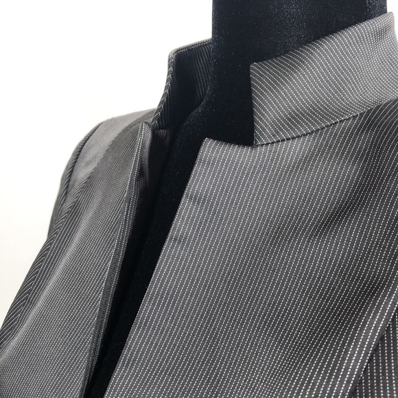 Anne Klein jacket for suit color gray no buttons - Picture 4 of 12